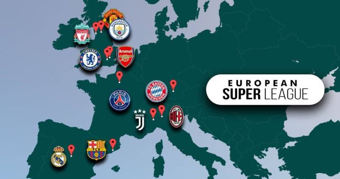 New European Super League with a กองทุนรางวัลประจําปีของ  PH0 .7B.